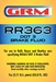 GRM RR363 Heavy Duty Brake Fluid - 1 liter bottle - Case of 10 - RR363CS