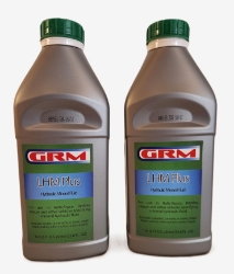 GRM LHM+ Hydraulic Brake and Suspension Fluid - 1 Liter - 2 Pack LHM, LHM+, LHM Plus